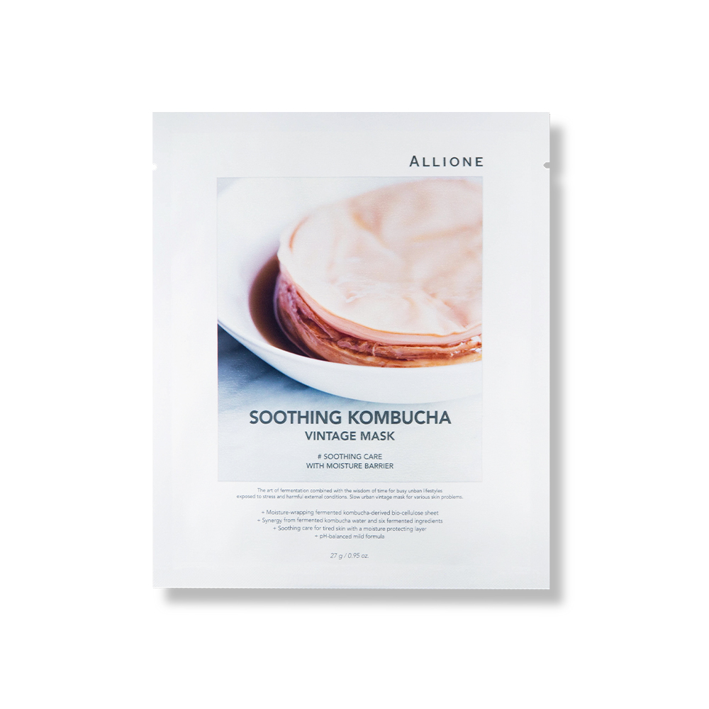 【ALLIONE】Soothing Kombucha Vintage Mask 5ea