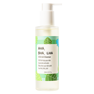 【CEDIA】AHA, BHA, LHA CICA Gel Cleanser 200ml